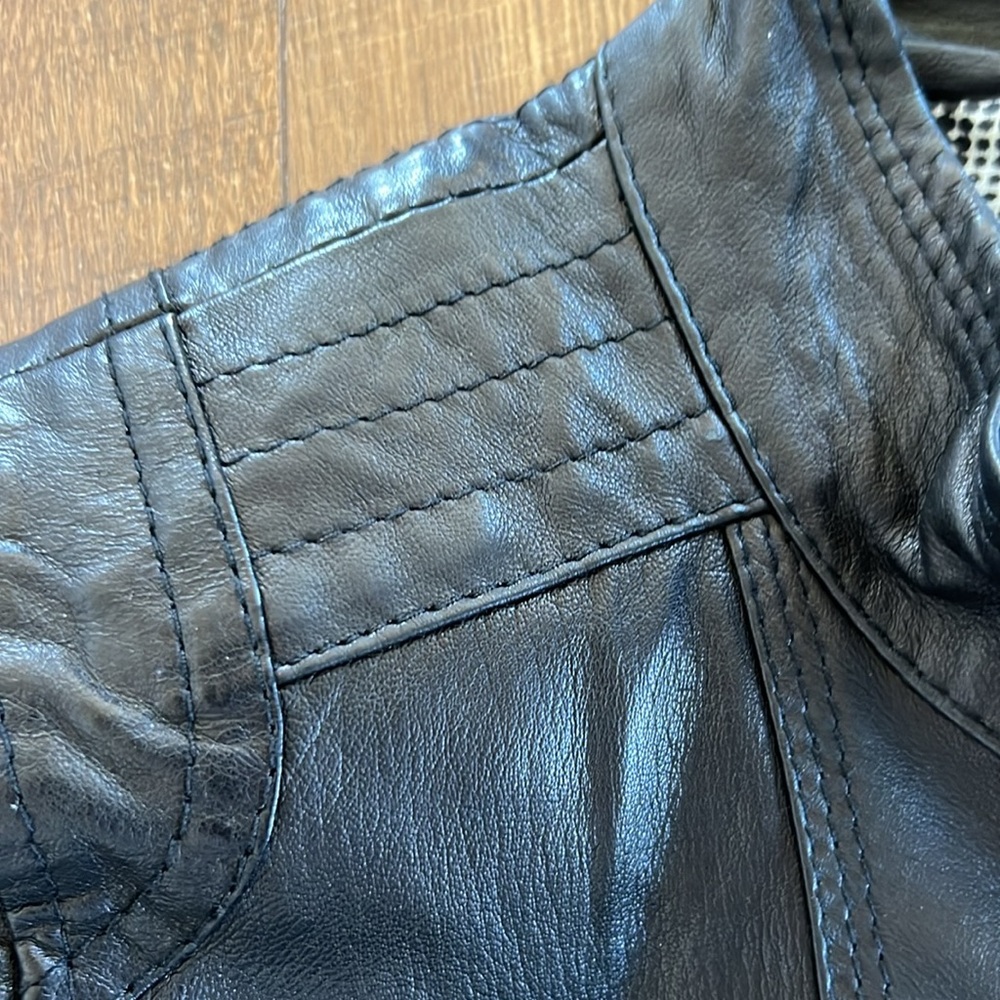 NICOLA Black Lightweight Shirt Jacket with Distressed Detailing - Picture 4 of 10